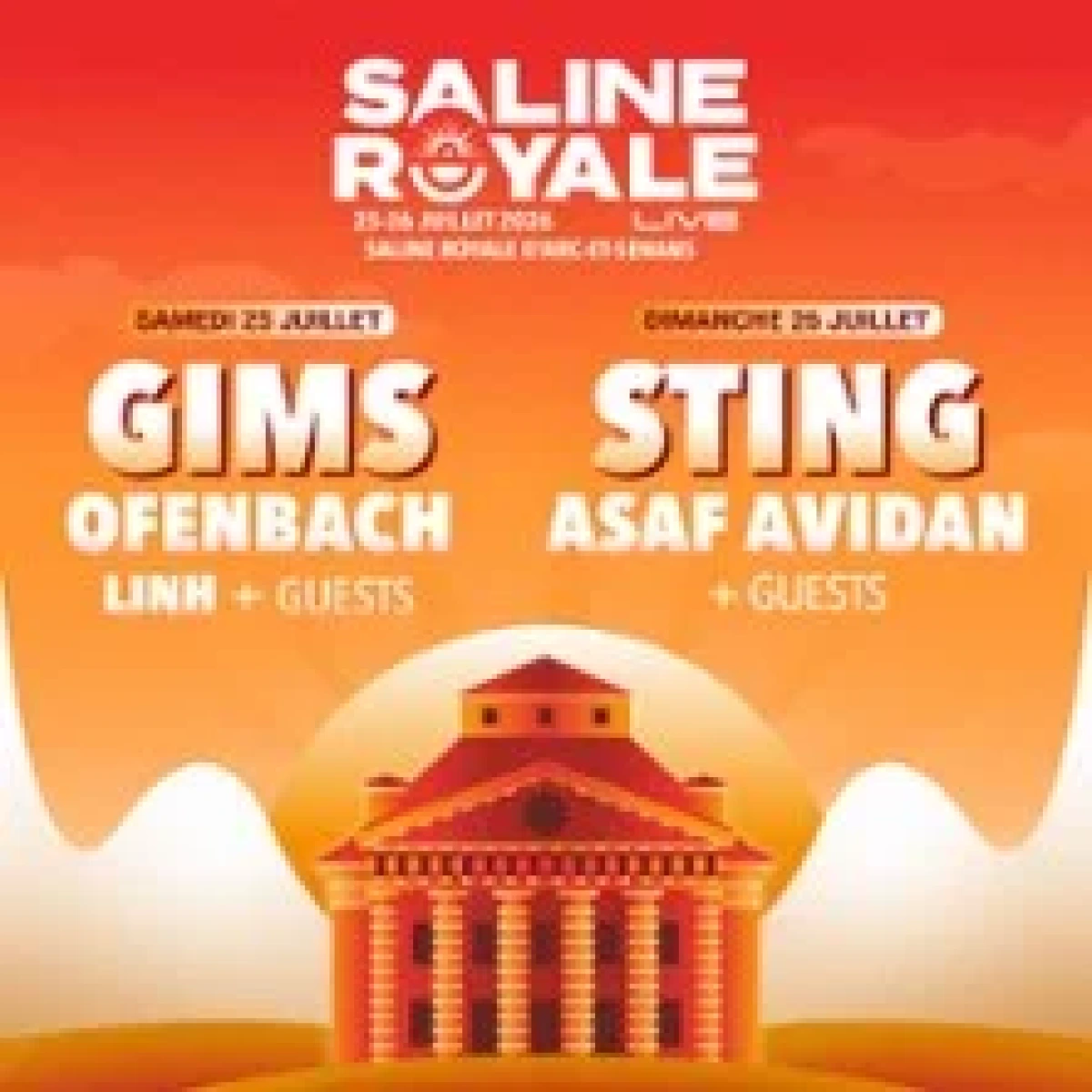 Saline Royale Live