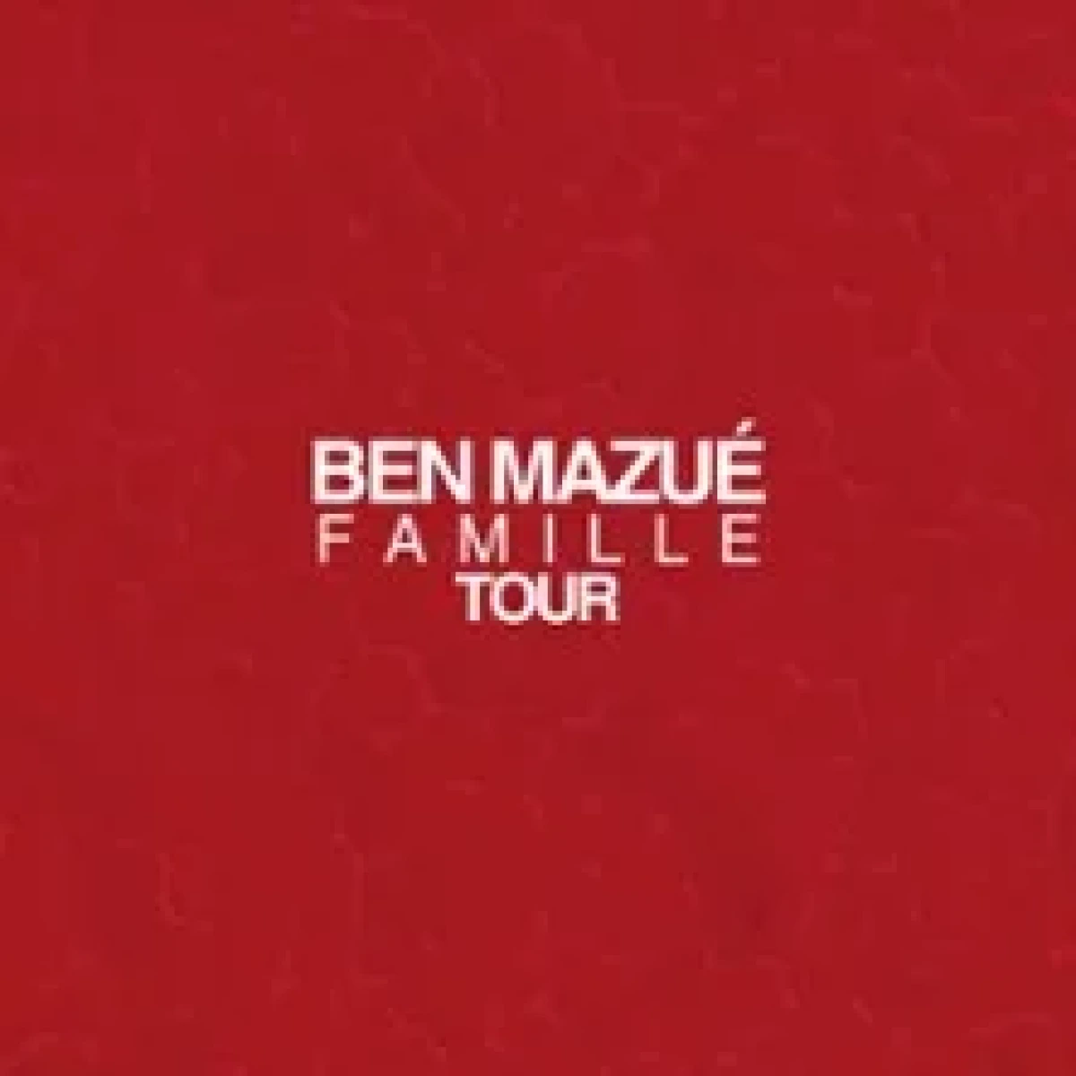 Ben Mazué - Tournée des Zénith 2026